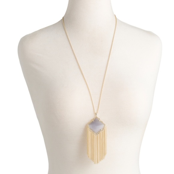 Kendra Scott Kingston Necklace in Ivory Pearl